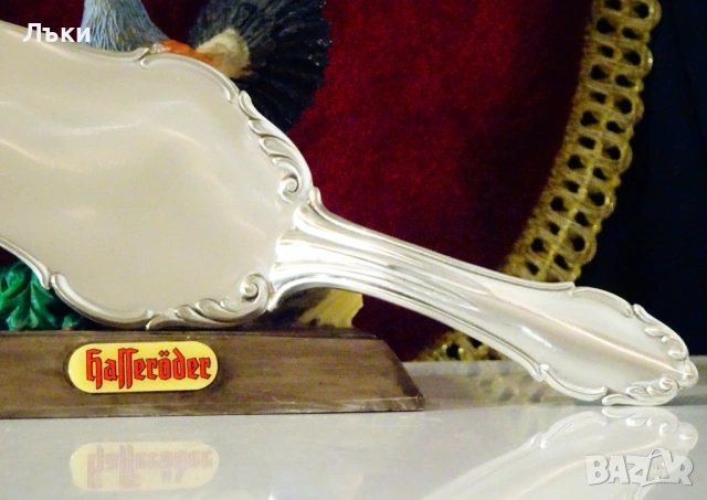 Посребрена лопатка за торта Hoka 90,барок. , снимка 3 - Прибори за хранене, готвене и сервиране - 53124578