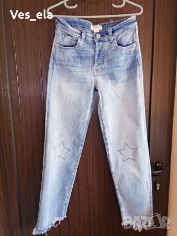 модерни дънки със звезди