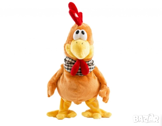 Плюшена играчка петел, пее и танцува, снимка 5 - Плюшени играчки - 52098281