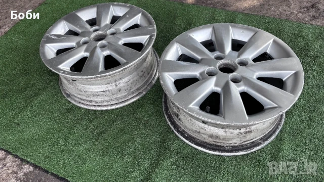 Джанти 4/100/15 2броя Suzuki Toyota Kiq Hynday, снимка 5 - Гуми и джанти - 51318527