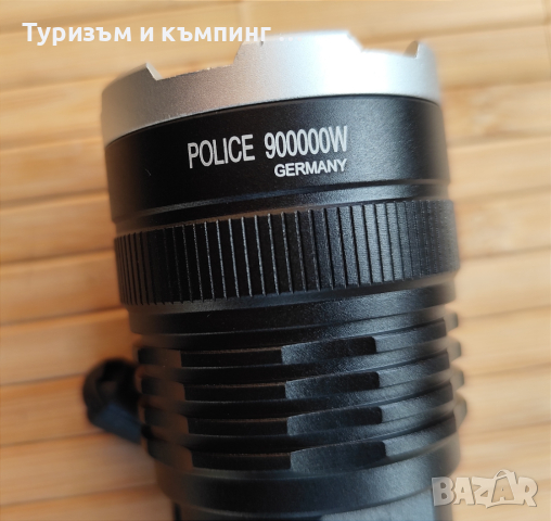 Мощен прожектор P90 POLICE 900000W, снимка 5 - Оборудване и аксесоари за оръжия - 45062607
