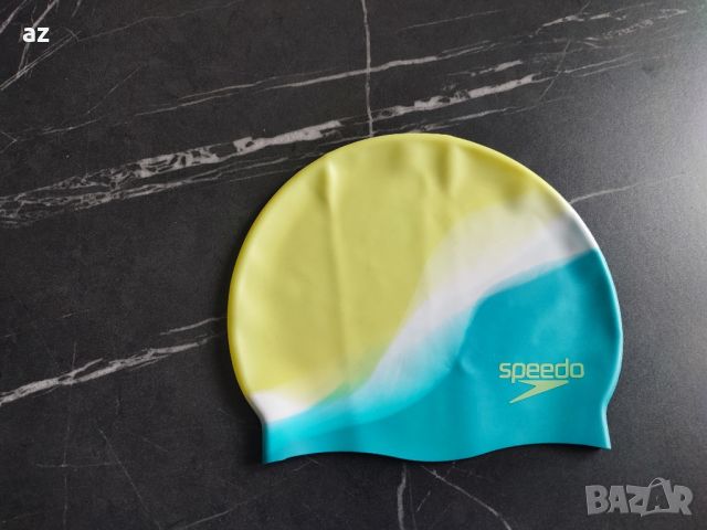 SPEEDO Плувна шапка PLAIN FLAT SILICONE CAP
, снимка 4 - Шапки - 45840281