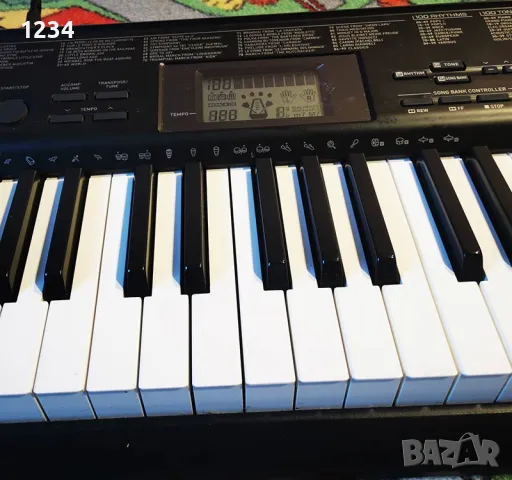 синтезатор клавир пиано CASIO CTK-1150 с 5 октави и плътни клавиши, снимка 4 - Синтезатори - 47069039