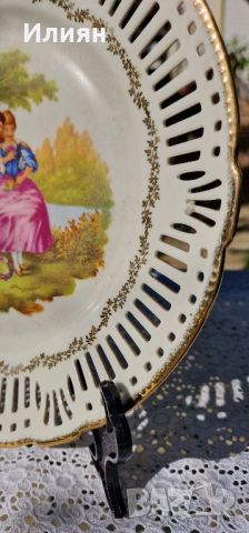 Голяма ажурена чиния за стена Ромео и Жулиета , снимка 8 - Декорация за дома - 46460783