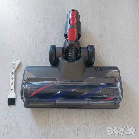 Електрическа Турбо Четка D009 за Dyson V7, V8, V10, V11, V15 + LED Светлини