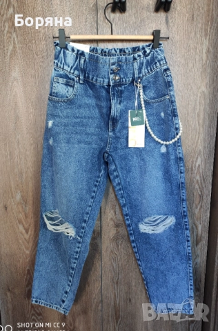 ONLY нови с етикет mom jeans 