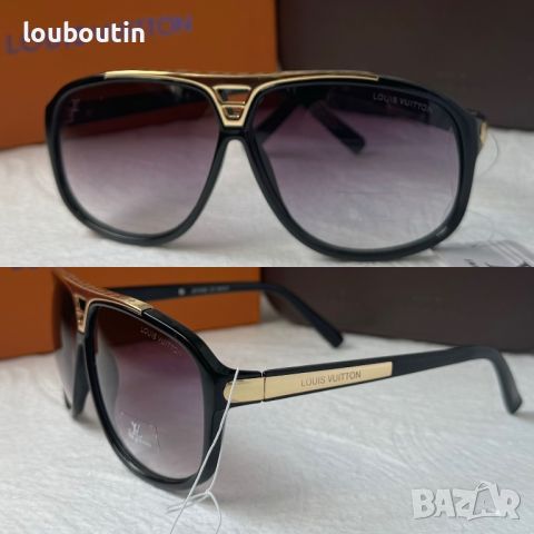 Louis Vuitton Еvidence висок клас мъжки слънчеви очила маска унисекс , снимка 2 - Слънчеви и диоптрични очила - 45407051
