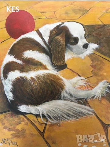 Чарли с балон., снимка 3 - Картини - 52839276