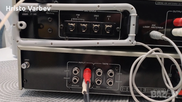 Hitachi HA-2700 & Hitachi FT-3400, снимка 9 - Ресийвъри, усилватели, смесителни пултове - 53964621