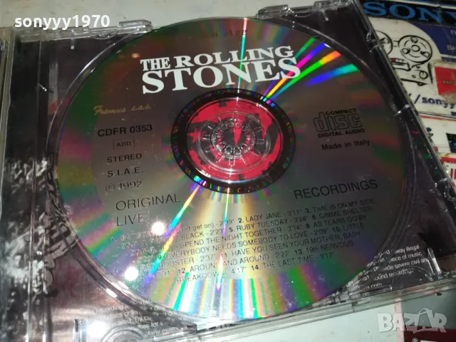 THE ROLLING STONЕS CD-MADE IN ITALY 0903250805, снимка 6 - CD дискове - 49418305