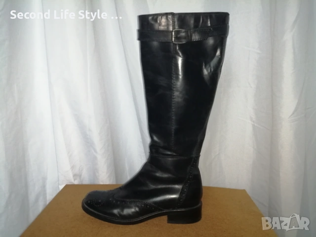 Lavorazione Artigiana №37 дамски ботуши естествена кожа, снимка 2 - Дамски ботуши - 53009156