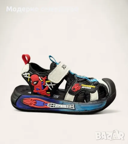 Детски летни сандали Спайдърмен, снимка 2 - Детски сандали и чехли - 50384962