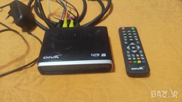 Цифров DVB-T декодер DIVA HD/RF 1306B, снимка 1