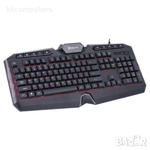 Геймърска клавиатура Xtrike ME KB-509, черен - XTRM-KB-509, снимка 3 - Клавиатури и мишки - 46319016