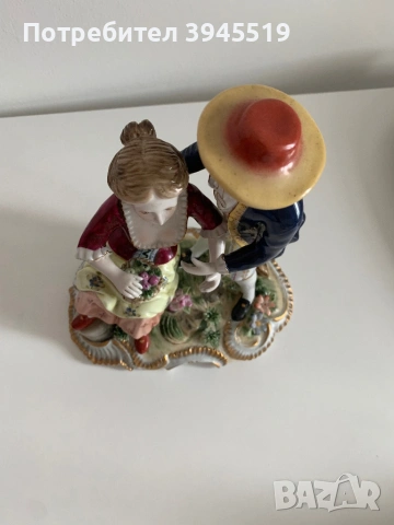 Meissen/Майсън порцеланова фигура, снимка 3 - Колекции - 53666726