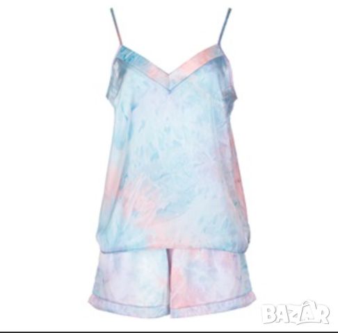Primark - M -Сатенена лятна пижама в преливащи се цветове , снимка 2 - Пижами - 45186154