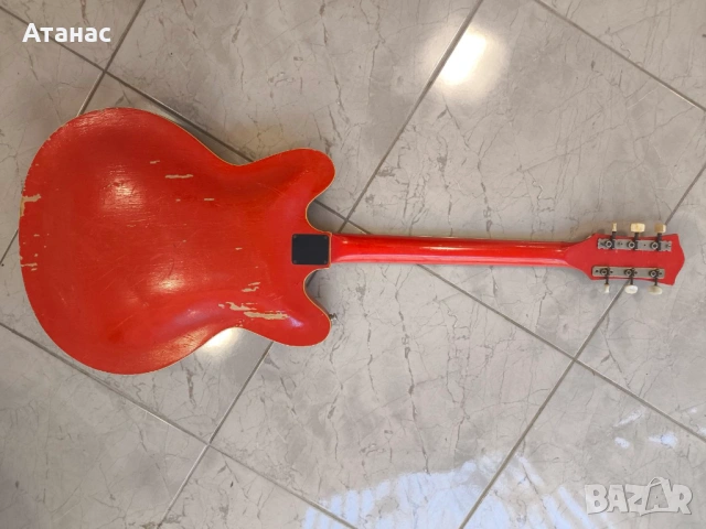 Електрическа джаз китара Кремона за реставрация, снимка 2 - Китари - 53165430