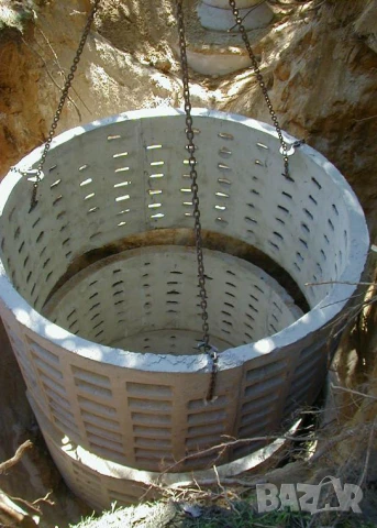 септична яма ИЗГРАЖДАНЕ и цялостно инсталиране на мръсния канал.. ПРОИЗВЕЖДАМЕ бетонни пръстени, снимка 4 - Други - 51401400