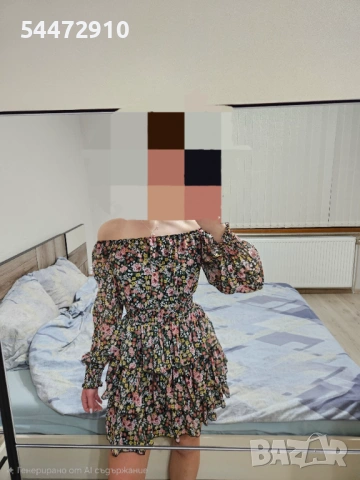 Дамса рокля , снимка 2 - Рокли - 53435048