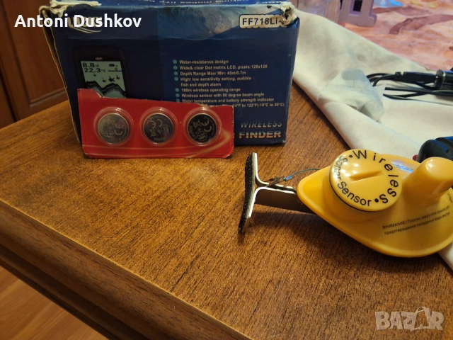 Безжичен сонар за лодки за захранка Lucky FF718 liw , снимка 4 - Такъми - 53245602
