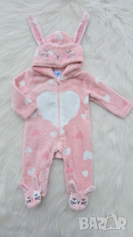 Бебешки ромпър Зайче 0-3 месеца, снимка 9 - Бебешки гащеризони - 52348191