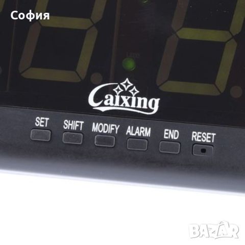 Електронен часовник Caixing CX-2168, снимка 3 - Други - 45566222