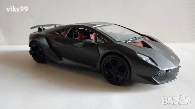 Lamborghini Sesto Elemento Motormax - Мащаб 1:24, снимка 6 - Колекции - 52200339
