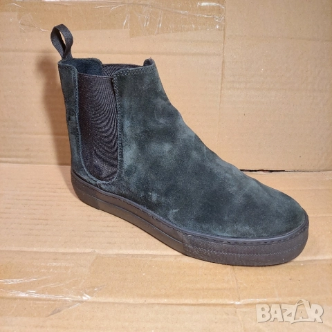 FRAU Ежедневни велурени боти Челси номер 38 , снимка 4 - Дамски боти - 48591349