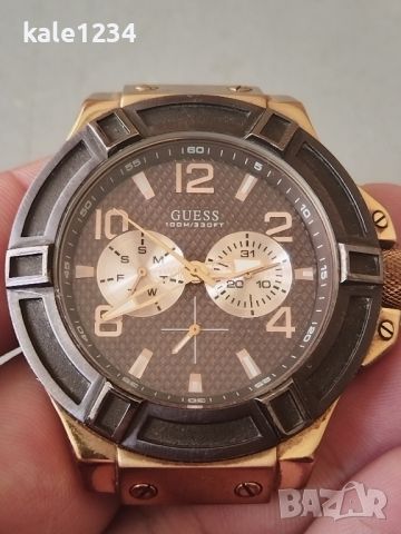 Часовник GUESS - W0040G3. Оригинал. Не работи! , снимка 2 - Мъжки - 46306890