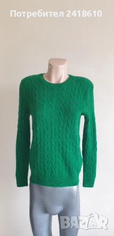POLO Ralph Lauren Cable Wool / Cashmere Knit Womens Size M НОВО! ОРИГИНАЛ! Дамски Пуловер !, снимка 10 - Блузи с дълъг ръкав и пуловери - 52041191