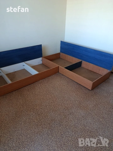 Ъглови легла с ракла