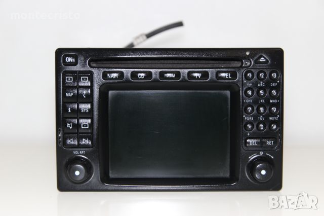 CD RADIO NAVI Mercedes ML W163 (1998-2005г.) A1638203689 / A 163 820 36 89, снимка 1 - Аксесоари и консумативи - 46527280