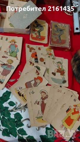 Карти Черен Петър от 30-те години на миналия век. , снимка 2 - Колекции - 53279044