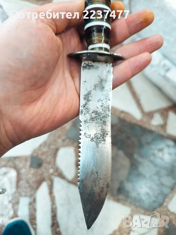 стар сопотски нож , снимка 6 - Ножове - 52575311