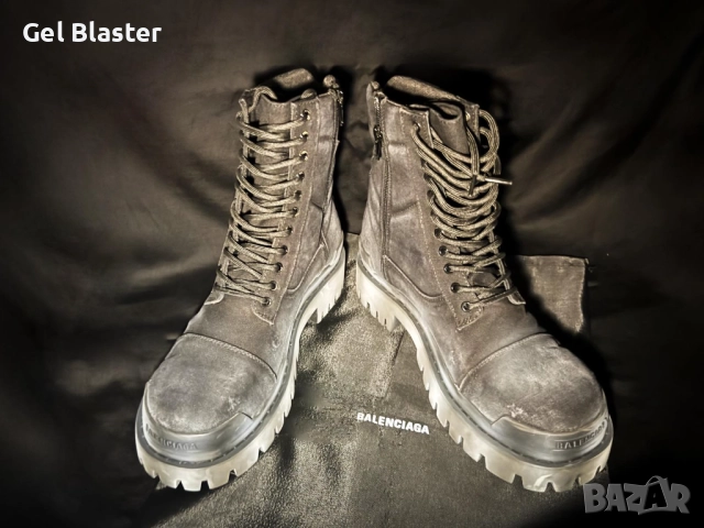 Balenciaga Combat Strike Boots EU44/Баленсиага Комбат Страйк, снимка 4 - Мъжки боти - 52565367