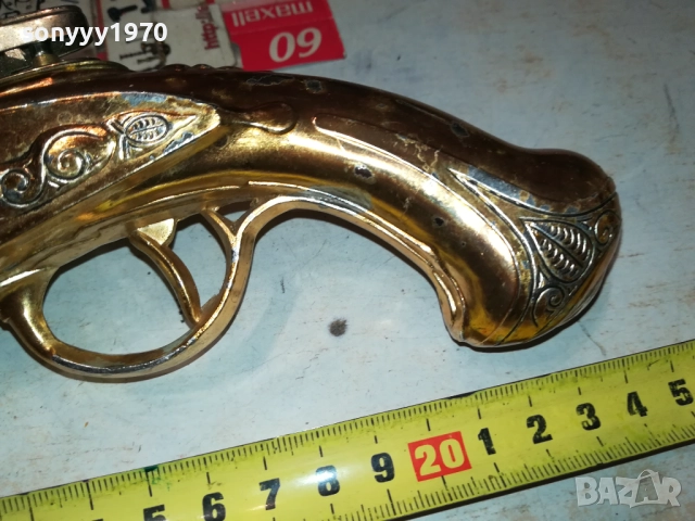 ПИЩОВ ЗАПАЛКА-МАСИВЕН/АНТИКА 2408251150, снимка 9 - Антикварни и старинни предмети - 51471371