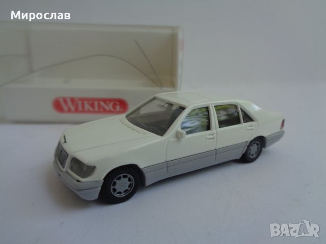  WIKING 1:87 H0 MERCEDES BENZ 500 SEL S 500 КОЛИЧКА МОДЕЛ, снимка 2 - Колекции - 46412767