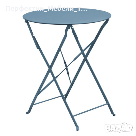 Метален сгъваем стол,сгъваема метална маса-черен,зелен,бял,син,бежев цвят, снимка 9 - Столове - 45006208