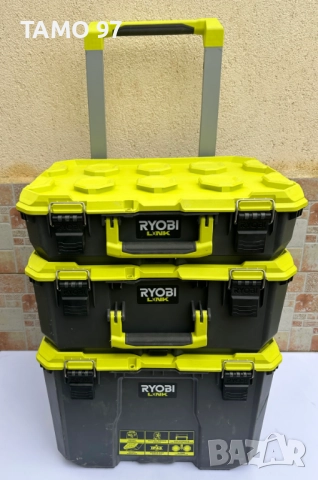 Ryobi RSL201 + RSL102 + RSL101 - Куфари на колела 