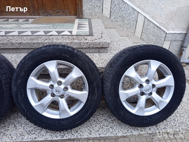 Оригинални алуминиеви джанти от рав 4 2012г. 17 цолови , снимка 7 - Автомобили и джипове - 50907919