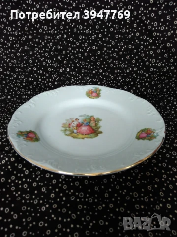 българска чиния "Ромео и Жулиета", снимка 5 - Чинии - 51273136