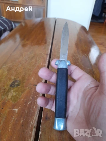 Стар автоматичен нож #4, снимка 6 - Други ценни предмети - 50633828