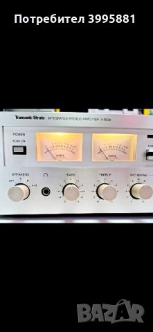 Един прекрасен сет на марката Transonic Strato, състоящ се от Тунер Т-8008 и Усилвател А-8008, снимка 3 - Ресийвъри, усилватели, смесителни пултове - 46580454