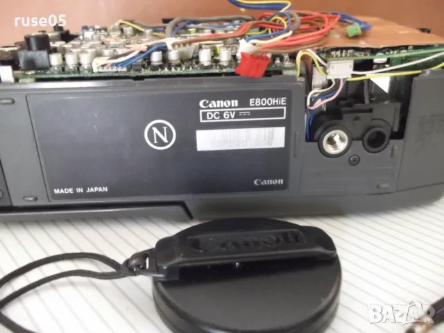 Видеокамера "Canon - E800HiE", снимка 7 - Камери - 50424629