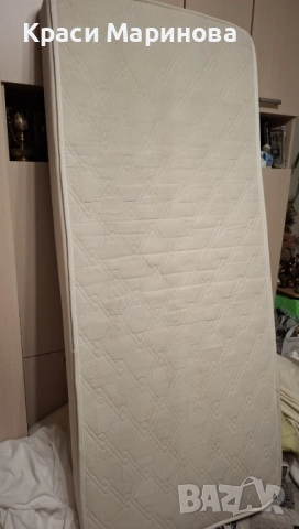 ДВЕ ЪГЛОВИ ЛЕГЛА С НОВИ ОРТОПЕДИЧНИ МАТРАЦИ НА ДОРМЕО, снимка 4 - Матраци - 51714377