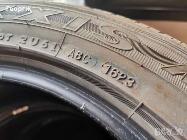 4бр. летни гуми 215/55/17 Maxxis, снимка 6 - Гуми и джанти - 53931023