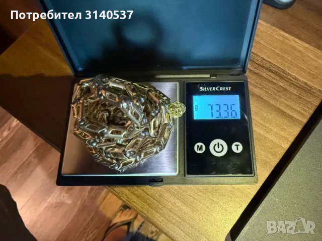 Уникален Златен Синджир 73,36гр.14к. , снимка 8 - Колиета, медальони, синджири - 47794529