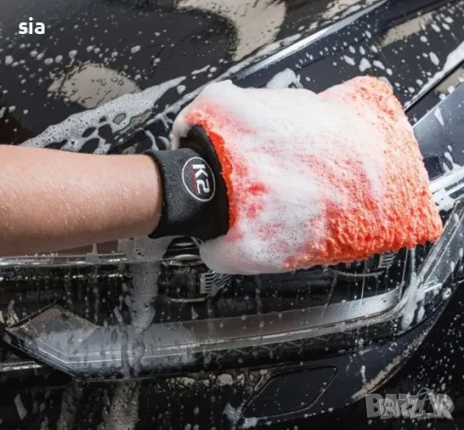 Микрофибърна ръкавица за миене на кола., снимка 2 - Аксесоари и консумативи - 49658808