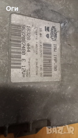 Компютър за пежо 206 1.4 IAW 1AP.90 9637087480 / 16328.444, снимка 2 - Части - 52826740