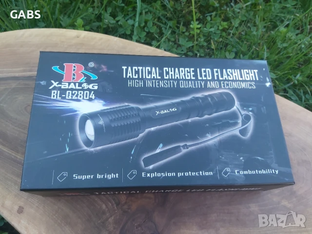 Мощен акумулаторен LED фенер за оръжие,дистанционен спусък, снимка 10 - Екипировка - 50672909